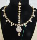 Maatha Patti - Forehead Gear Traditional Indian Customary Jewelry #57327